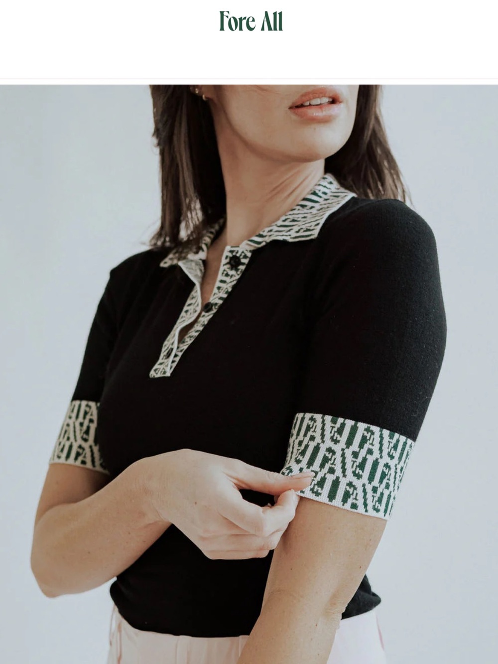 Fore All Brielle Top Polo